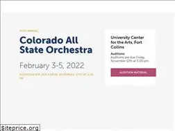 Sites similar to coloradoallstateorchestra.org