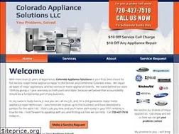 Sites similar to coloradoappliancesolutions.com