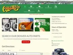 Sites similar to coloradoautoandparts.com