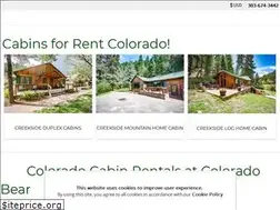 Sites similar to coloradobearcreekcabins.com