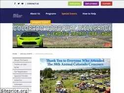 Sites similar to coloradoconcours.org