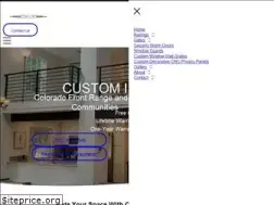 Sites similar to coloradocustomiron.com
