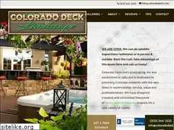 Sites similar to coloradodeck.com