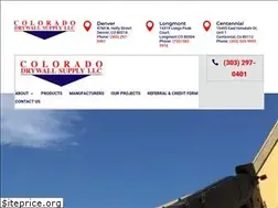 Sites similar to coloradodrywall.com