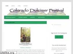 Sites similar to coloradodulcimerfestival.com