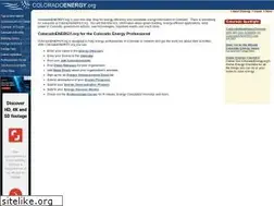 Sites similar to coloradoenergy.org