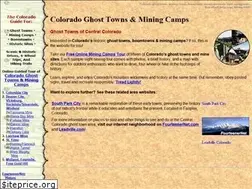Sites similar to coloradoghosttowns.com