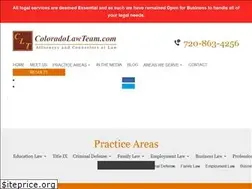 Sites similar to coloradolawteam.com
