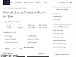 Sites similar to coloradoluxurycondos.com