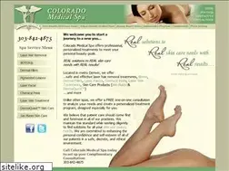 Sites similar to coloradomedspa.com