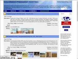 Sites similar to coloradopheasanthunting.net