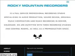Sites similar to coloradorecordingstudios.net