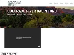 Sites similar to coloradoriverbasin.com