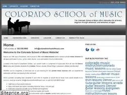 Sites similar to coloradoschoolofmusic.com