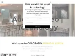 Sites similar to coloradosoundvision.com