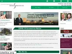 Sites similar to coloradospineinstitute.com