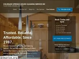 Sites similar to coloradospringshousecleaning.com
