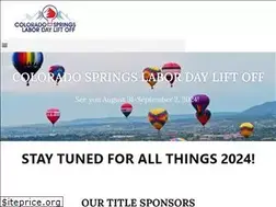 Sites similar to coloradospringslabordayliftoff.com