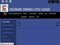 Sites similar to coloradospringslittleleague.com