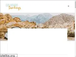 Sites similar to coloradosundays.com