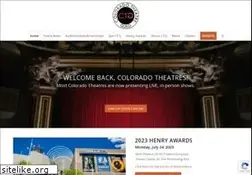 Sites similar to coloradotheatreguild.org