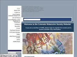 Sites similar to coloradowatercolorsociety.org