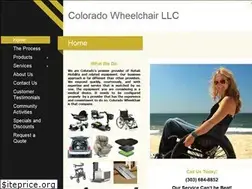 Sites similar to coloradowheelchair.com