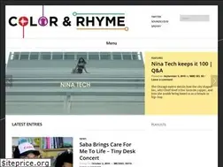 Sites similar to colorandrhyme.com