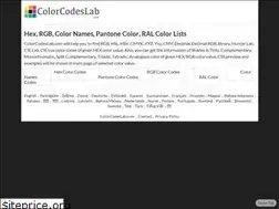 Sites similar to colorcodeslab.com