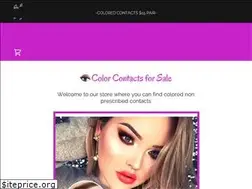 Sites similar to colorcontactsforsale.com