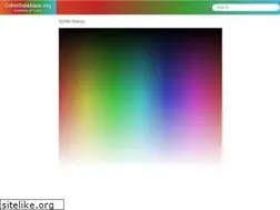 Sites similar to colordatabase.org