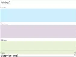 Sites similar to colordrop.io