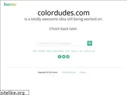 Sites similar to colordudes.com