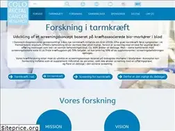 Sites similar to colorectalcancer.dk