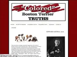 Sites similar to coloredbostonterriertruths.com