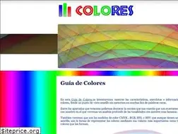 Sites similar to colores.org.es