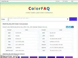 Sites similar to colorfaq.com