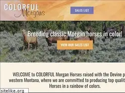 Sites similar to colorfulmorgans.com