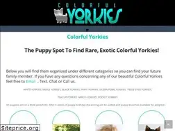 Sites similar to colorfulyorkies.com