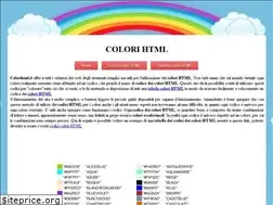 Sites similar to colorihtml.it