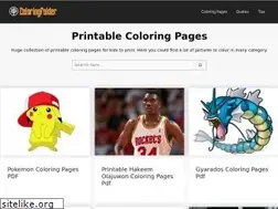 Sites similar to coloringfolder.com