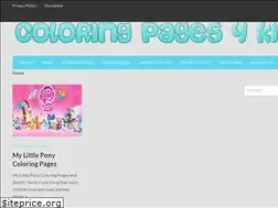 Sites similar to coloringpages4kids.com