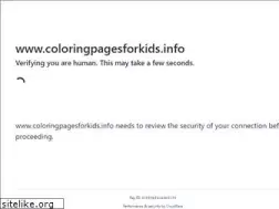 Sites similar to coloringpagesforkids.info