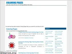 Sites similar to coloringpagesfortoddlers.com