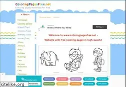 Sites similar to coloringpagesfree.net