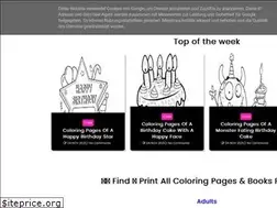 Sites similar to coloringpagespdf.com