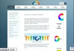 Sites similar to colormatters.com