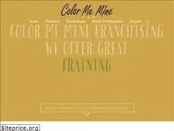 Sites similar to colormeminefranchising.com