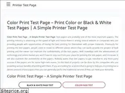 Sites similar to colorprintertestpage.com