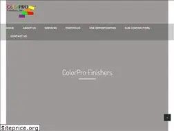 Sites similar to colorprofinishers.com
